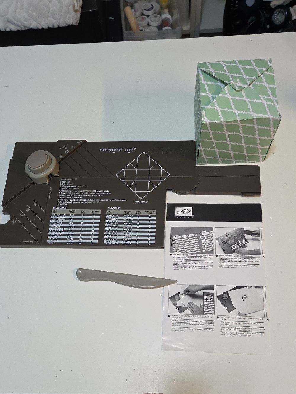 Gift Box Punch Board